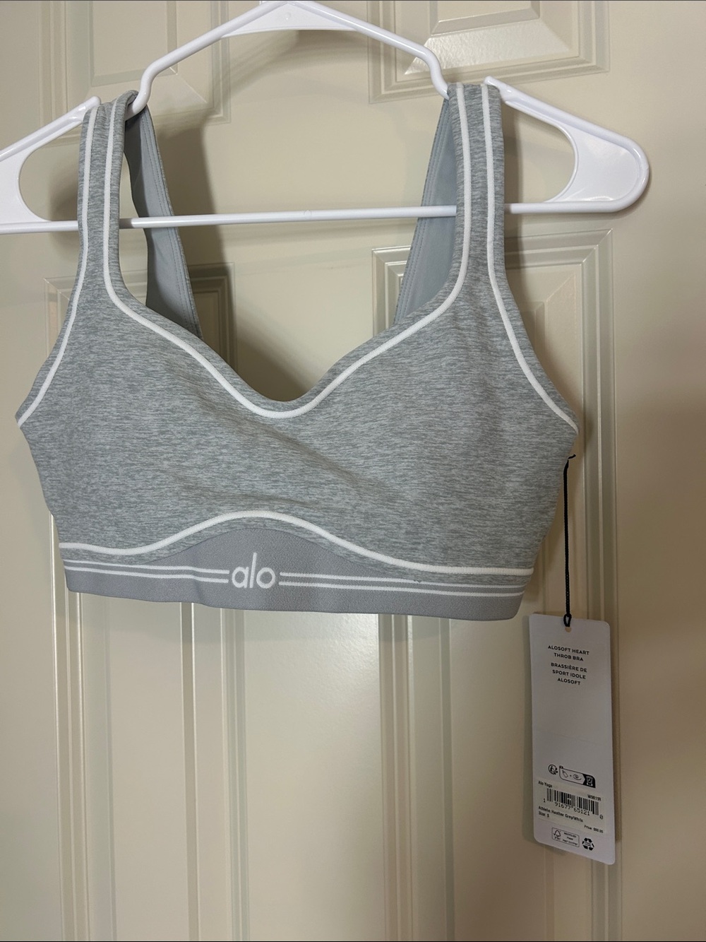 ALO ALOSOFT HEART THROB BRA